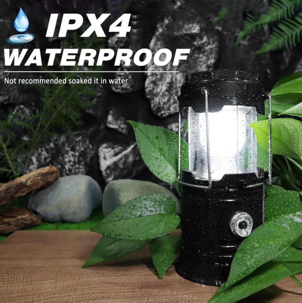 Solar Camping Lantern – Rechargeable Emergency & Outdoor Light